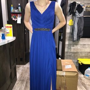 Really Pretty Blue Prom Dress